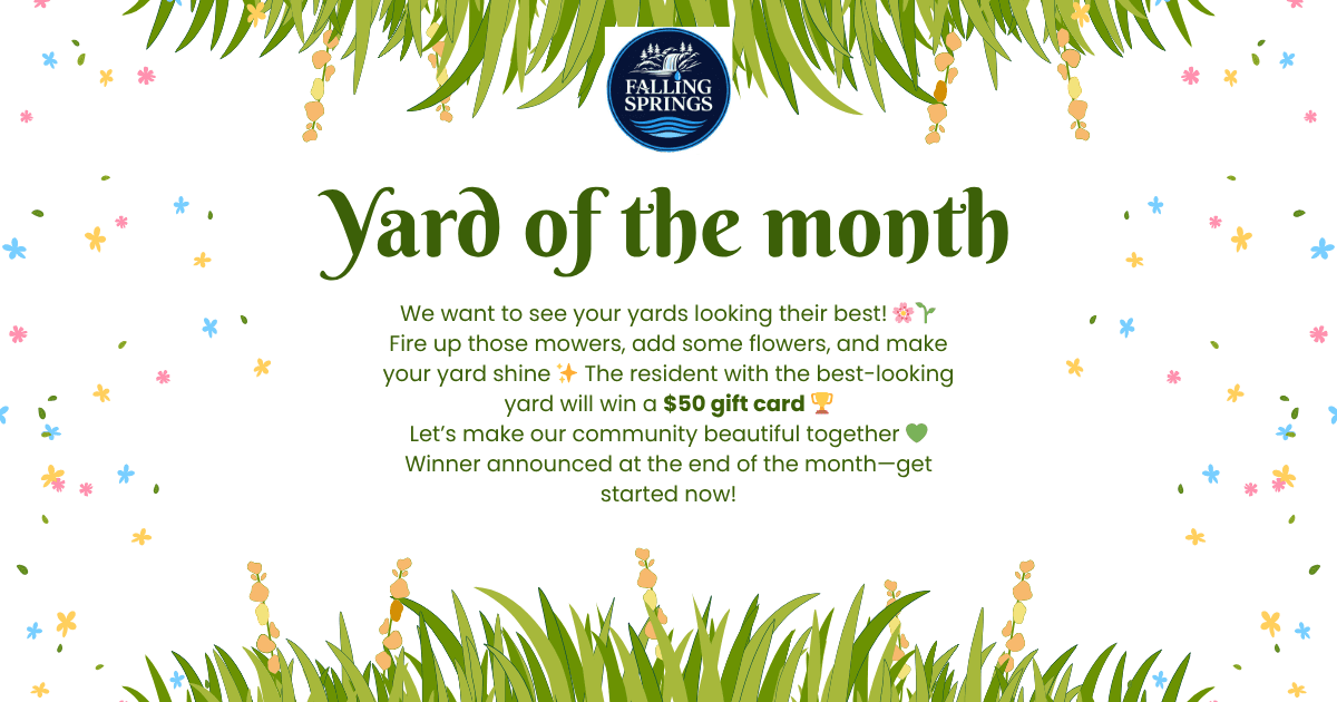 Yard of the Month